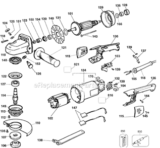 Part Location Diagram of 330079-98 DeWALT Power Cord